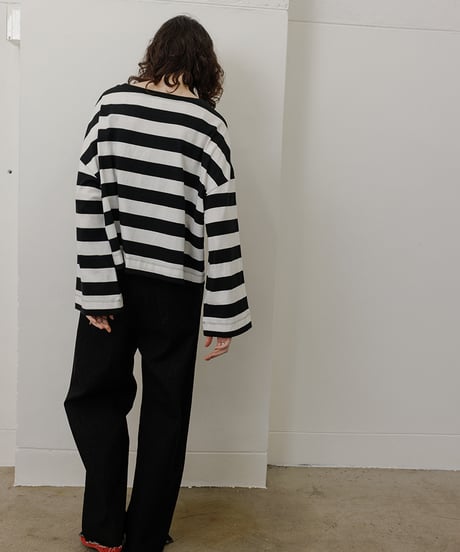【YENN 】STP WIDE SLEEVE LONG TEE