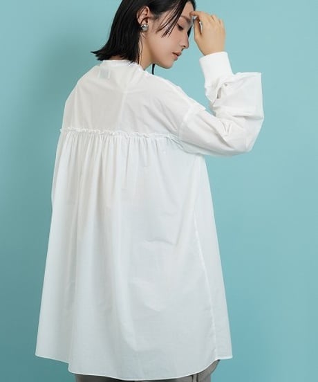 CYAN tokyo ホワイト ノースリーブ チュニック CYAN tokyo ホワイト ノースリーブ チュニック CYAN tokyo ホワイト