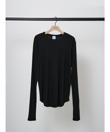 COTTON RIB LONG TEEY244-81090/YENN