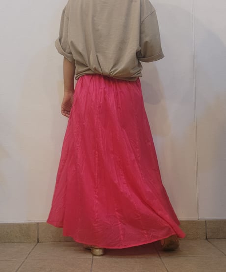 VIBRANT GODET GATHER SKIRT 85262501 / Anna Kerry