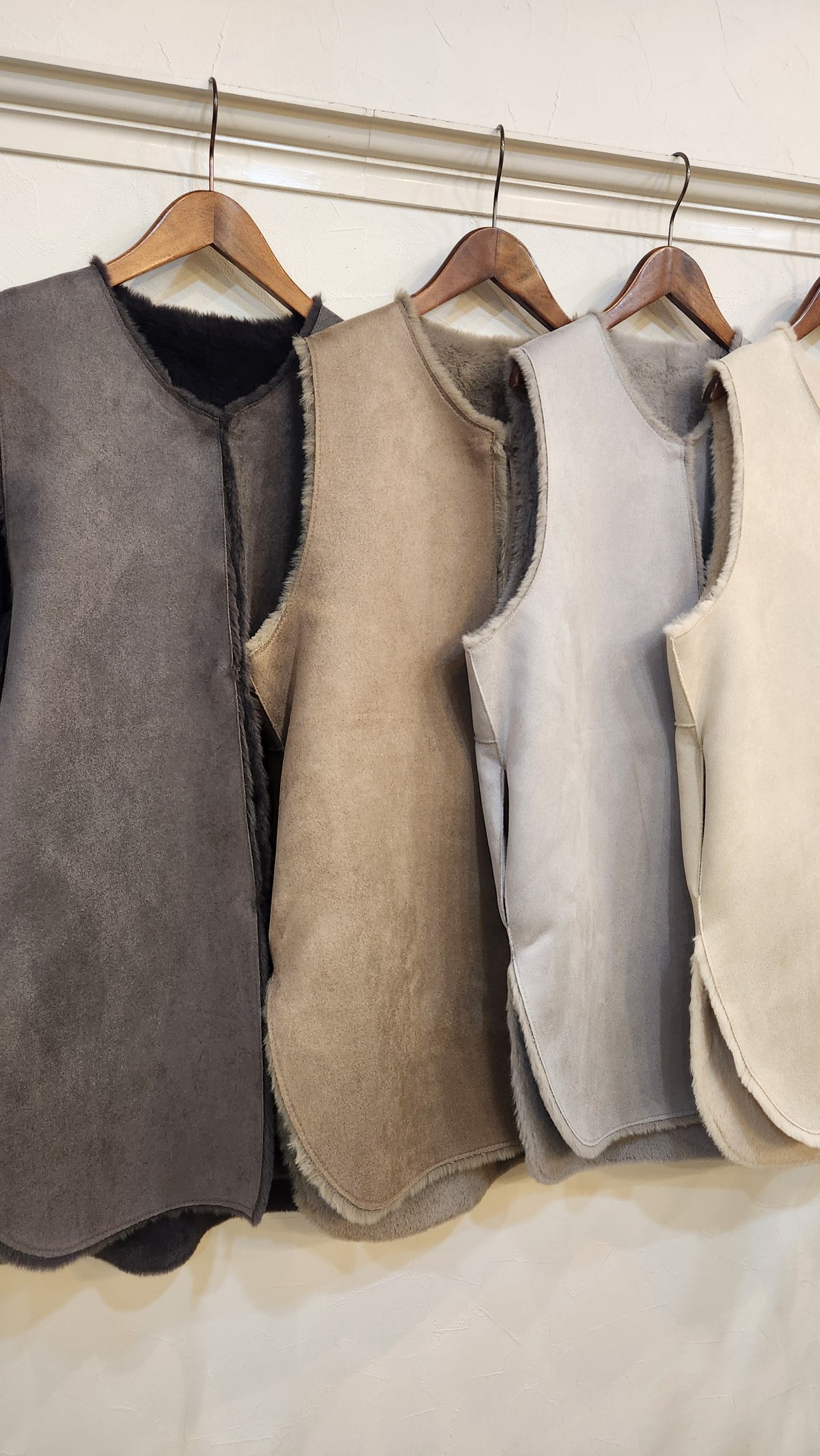 lea clement フランス製 リバーシブル ファースヌード lea clement フランス製 リバーシブル ファースヌード