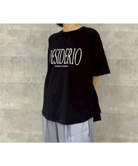 LOGO PRINT T-SHIRT  85262913 / ANNAKERRY