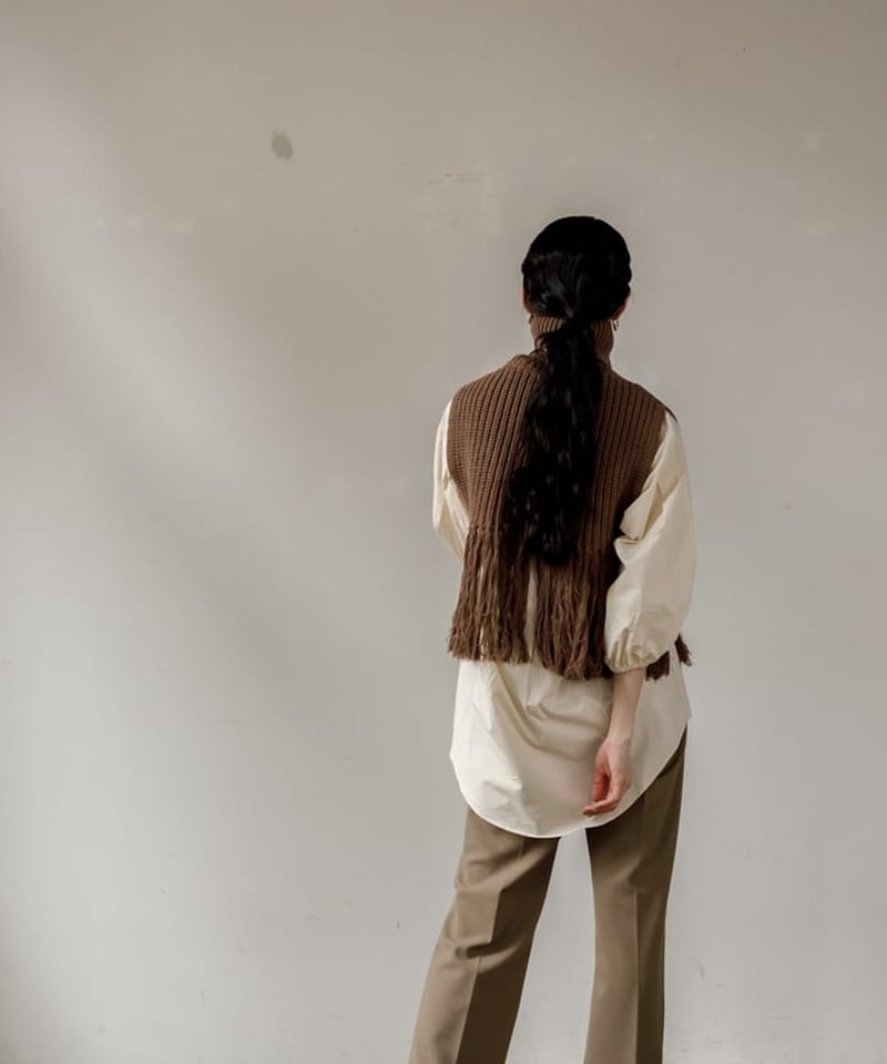 タートルニットベスト / AGAWD | CALENDRIER online store タートルニットベスト / AGAWD | CALENDRIER online store