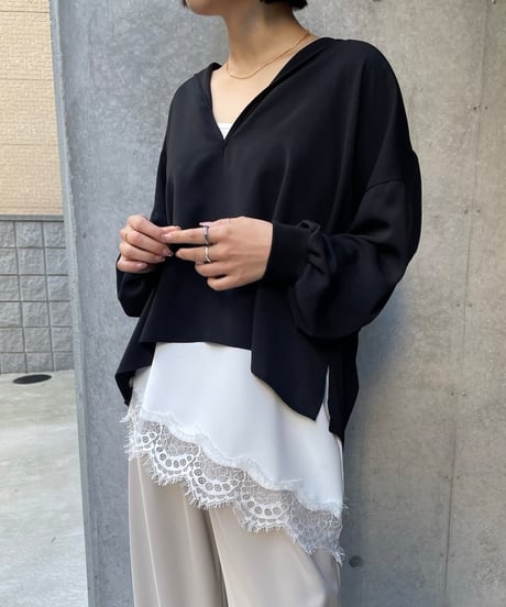 【即納!!】 レースヘムアシメキャミソール 85261716 /ANNAKERRY