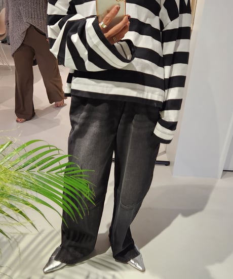 【YENN 】STP WIDE SLEEVE LONG TEE