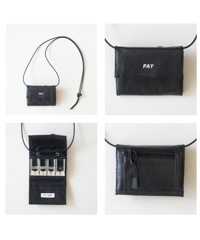 小物 1/2 HALF TARPOLIN 1ST WALLET John&Jane TARPOLIN 1ST WALLET / 1/2 HALF | CALENDRIER onl