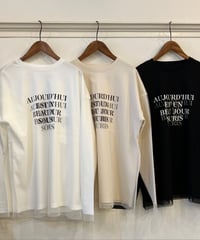 【送料無料】チュールレイヤードプリントTシャツ / hunch