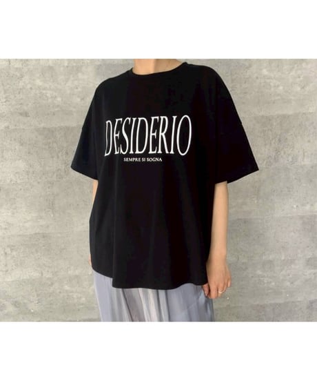 LOGO PRINT T-SHIRT  85262913 / ANNAKERRY