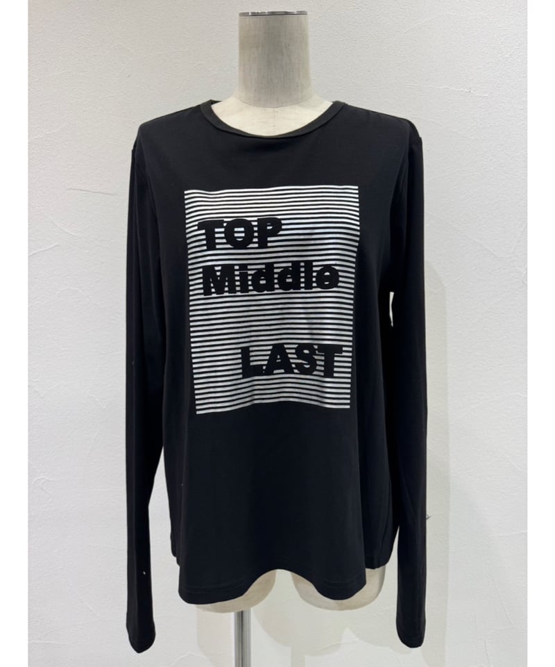 バッグギャザー ロゴL/S T 507408 / CYAN tokyo | CALENDRI