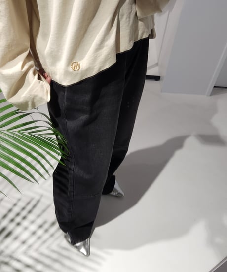 【YENN】WIDE SLEEVE LONG TEE