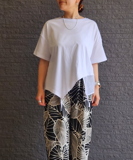 メッシュ切り替えトップス 80268333/Didnitecollier