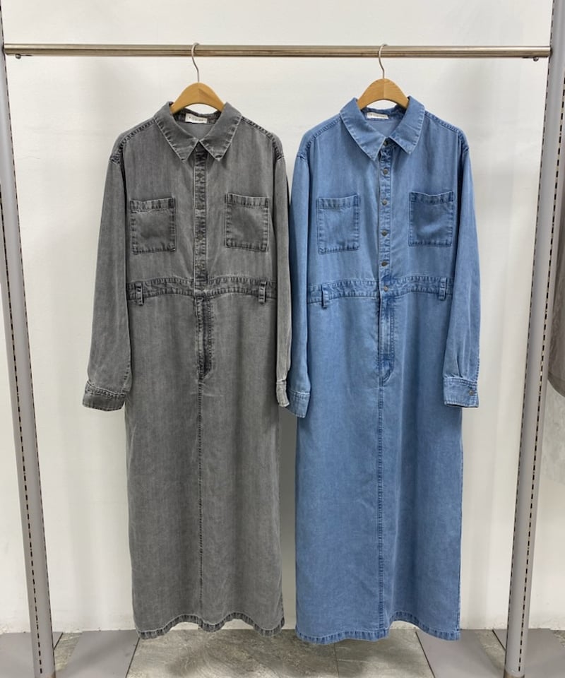 テンセルデニムワンピース R752733 /ROSIEE | CALENDRIER onlin