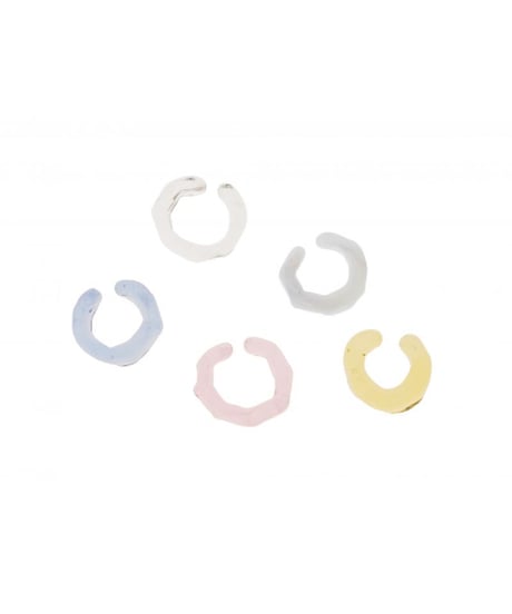 Wave glass earcuff  26A2-22 / Sea'dsMara
