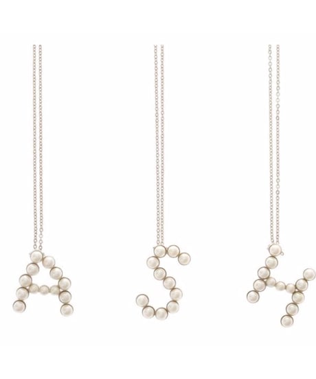 Alphabet necklace / Sea'ds Mara
