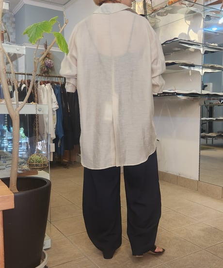ロングスリーブシアーシャツ 85699  / CLOCHE