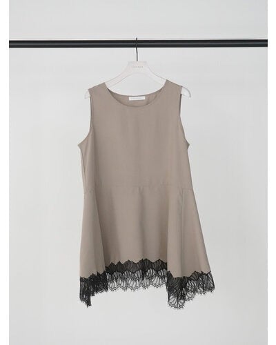 レースヘムサテンタンク/CHIGNON | CALENDRIER online store