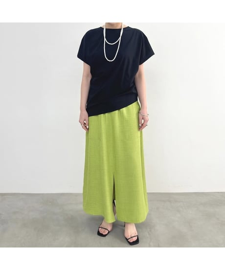 サイロプレミアム天竺 アシンメトリーTシャツ 510-35057/ NUS