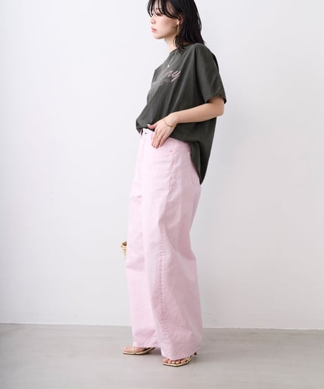ツイストカラーパンツ0126203121  / MICA&DEAL