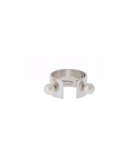 Double pearl ring / seadsmara