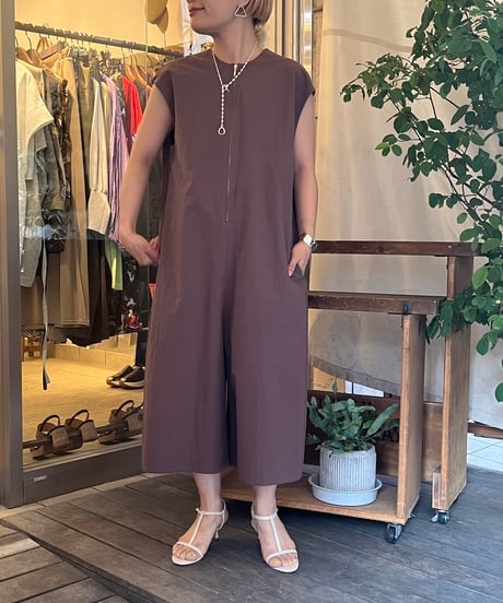 バミューダ丈オールインワン86572  / CLOCHE