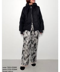 ワッシャーサテンプリントパンツ 3755-253MK / CHIGNON