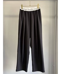 ロゴウエストタックパンツ  MG PT 26089-A  / Margaux vintage