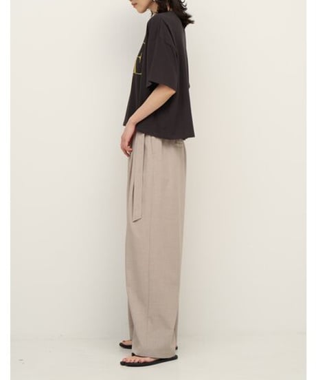 "AWE"ﾌﾟﾘﾝﾄｸﾛｯﾌﾟﾄﾞTee　8462-403KK　 / CHIGNON