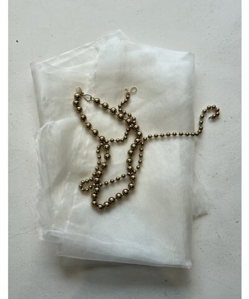ﾎﾞｰﾙﾁｪｰﾝｾｯﾄﾈｯｸﾚｽ 0056-518SH / CHIGNON | CALEND