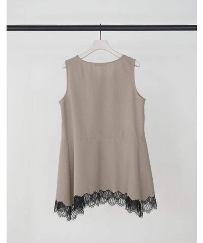 レースヘムサテンタンク/CHIGNON | CALENDRIER online store