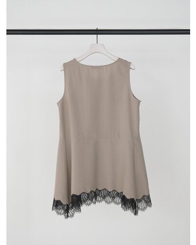 レースヘムサテンタンク/CHIGNON | CALENDRIER online store