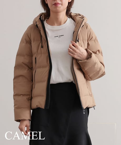 yenn DOUBLE FACE CAPE JACKET キャメル CATEGORY アウター