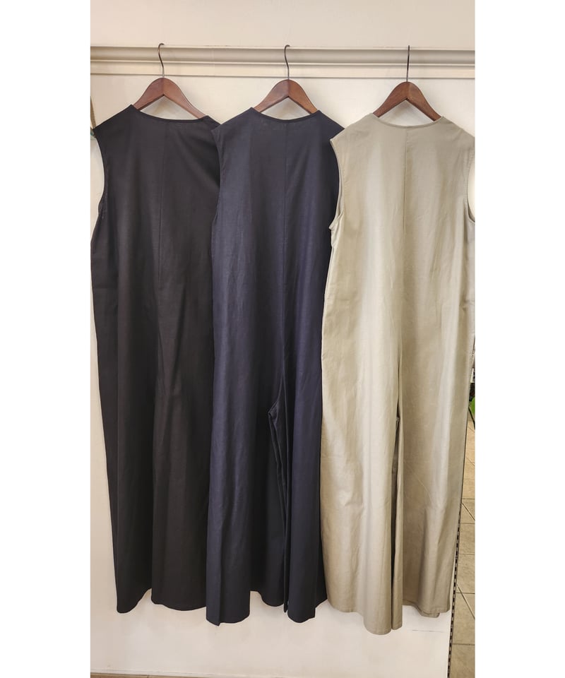 【ジョージ姫】フレンチリネンサロペット リネンブレンドサロペット512-86529 / CLOCHE | CALENDRIER onl