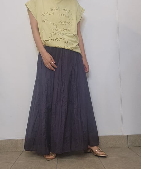 VIBRANT GODET GATHER SKIRT 85262501 / Anna Kerry