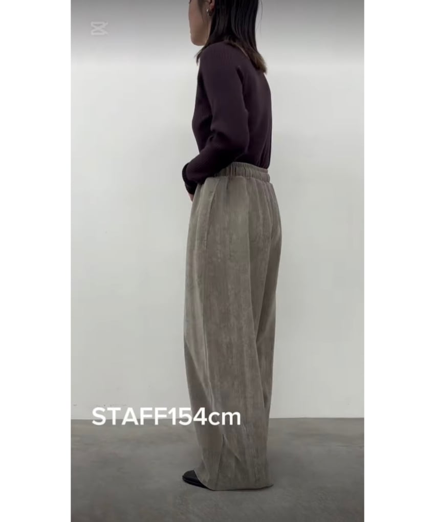 CLOCHE ヘリンボーンカーブパンツ CLOCHE ヘリンボーンカーブパンツ - メルカリ