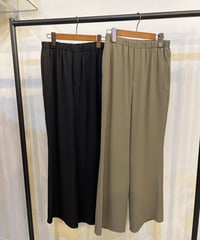 セミフレアイージーパンツ 610-36031  / QTUME
