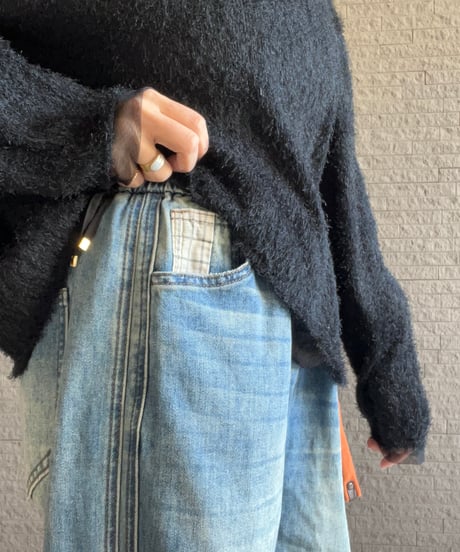 【再入荷✨】楽々ストレッチテーパードデニム / PaulineBleu
