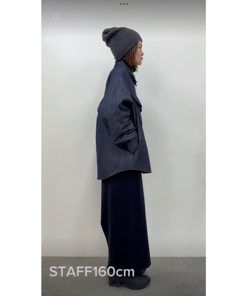 中綿デニムジャケット 552-84530 / CLOCHE | CALENDRIER onl