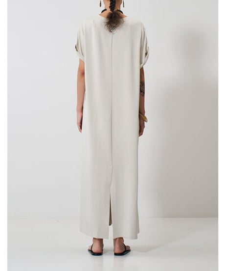 EYELETS TEE DRESS Y261-52021 / YENN