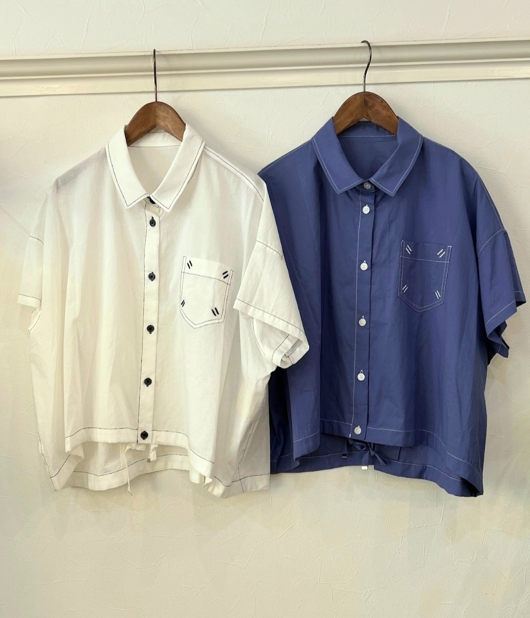 cen. セン　ステッチシャツ ステッチ826113 / select | CALENDRIER online store