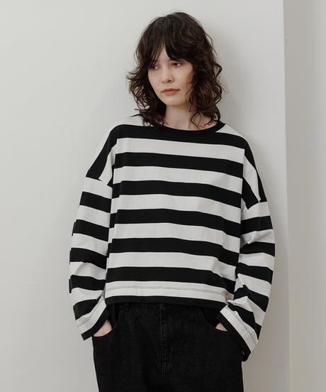 【YENN 】STP WIDE SLEEVE LONG TEE