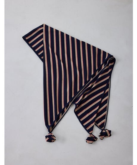 STRIPED JERSEY SCARF　Y262-01048　 / YENN