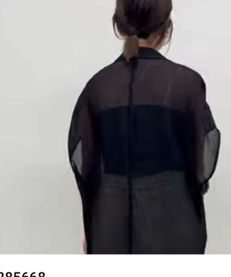 ベスト風メッシュジャケット / CLOCHE | CALENDRIER online store