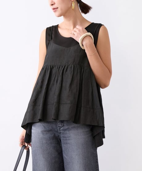 linen cami  0126201162   / MICA&DEAL
