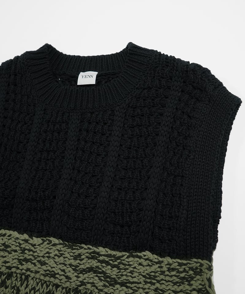 HAND KNIT CAPE / YENN | CALENDRIER online store