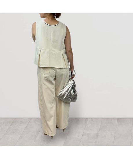 バレルレッグパンツ 612-26002  / QTUME