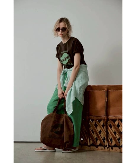 テンセルバレルシルエットパンツ　8623507　  / LE MELANGE