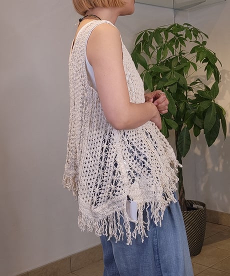 ノースリーブメッシュニットH626103 2511-031  / HERENCIA