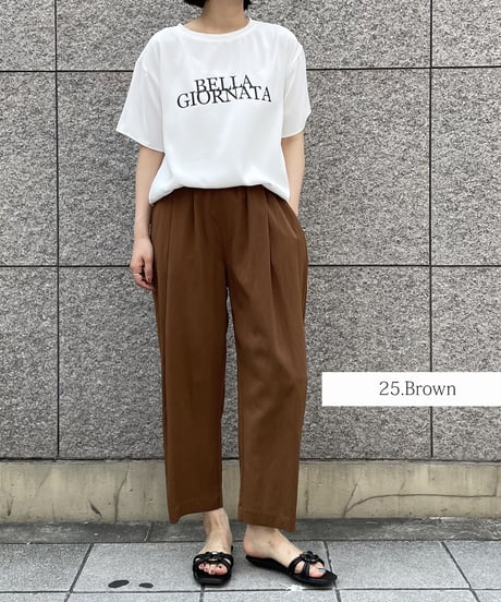 【即納＆ご予約】8/10TH LENGTH ZUAVE PANTS  59252604 / ANNAKERRY