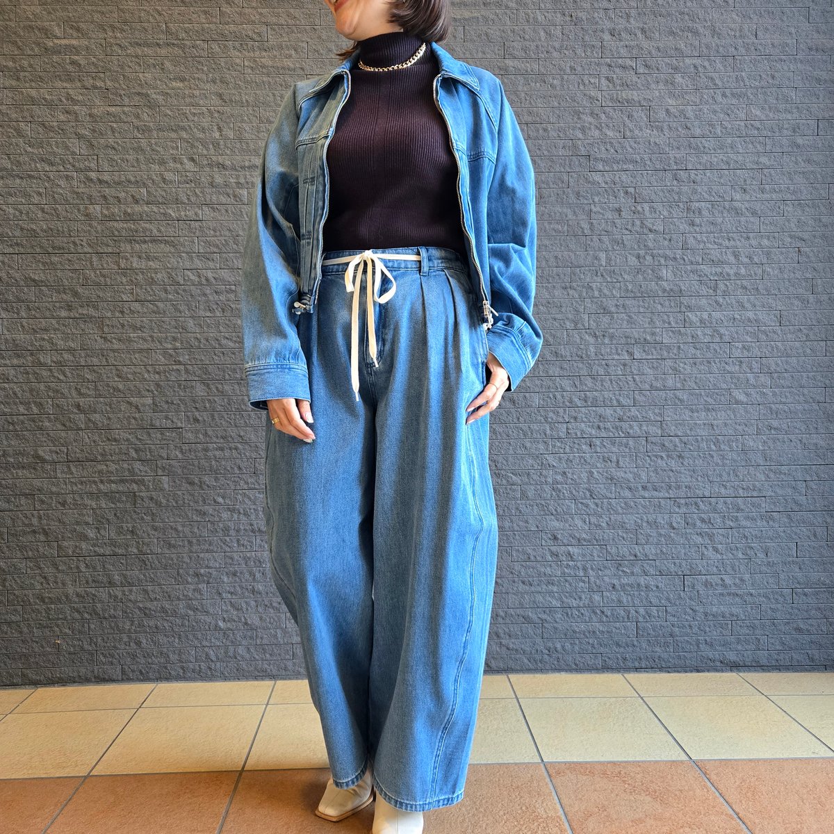 カーブルーズデニム 612-86502 / CLOCHE | CALENDRIER onli