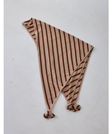 STRIPED JERSEY SCARF　Y262-01048　 / YENN